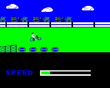 Eddie Kidd Jump Challenge (1985)(Software Communications) screen shot game playing